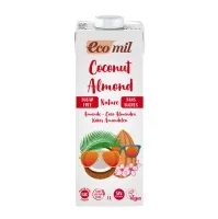 Coco almendra nature brick 1 l, Ecomil