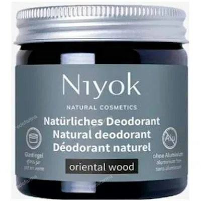 Desodorante + antitraspirante oriental wood 40 ml, Niyok