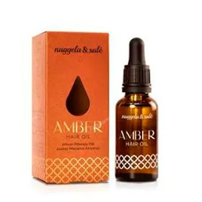 Amber hair oil haarolie baobab sheaboter 30 ml, Nuggela & Sule