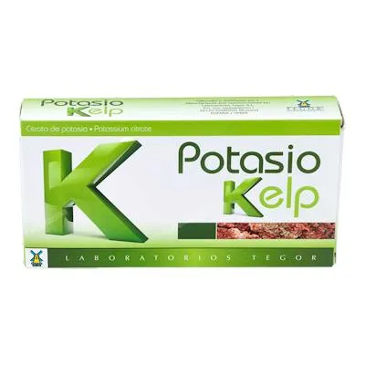 Potasio kelp 40 cápsulas, Tegor