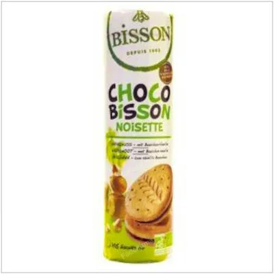 Galletas de choco avellanas BIO 300 g, Bisson