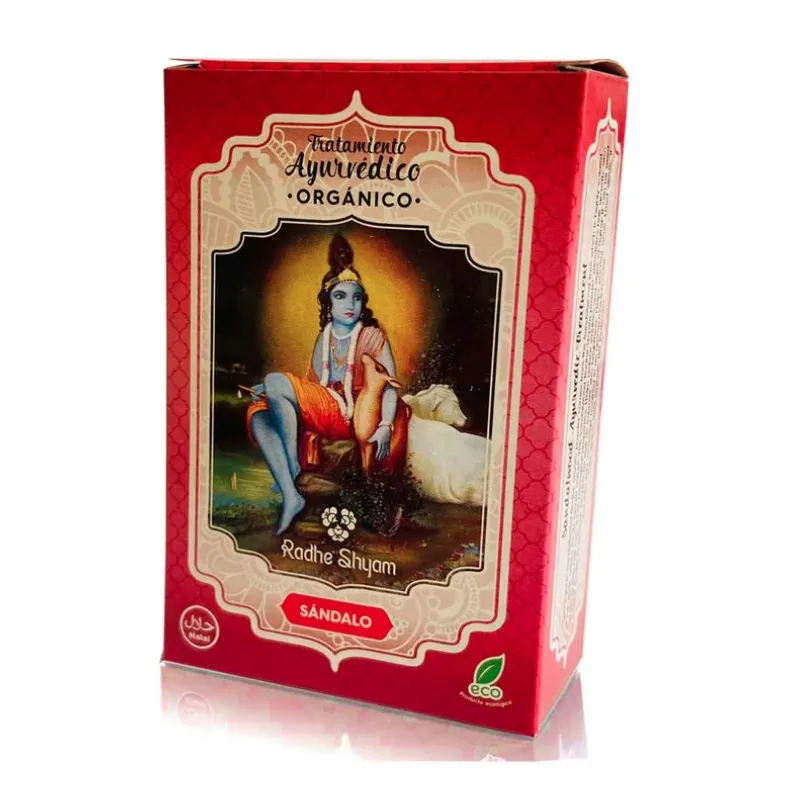 Traitement capillaire ayurvédique santal BIO 100 g, Radhe Shyam