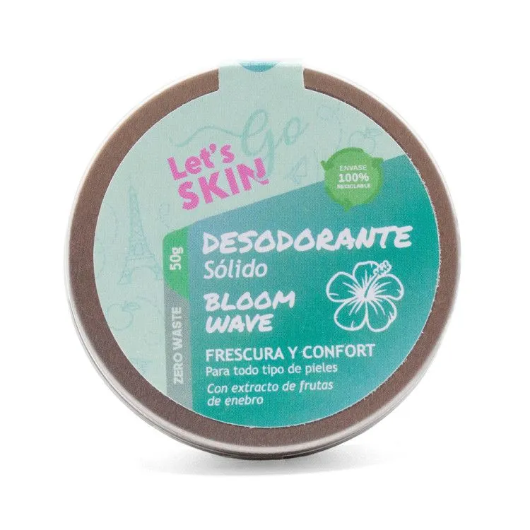 Desodorante en crema Bloom Wave, Let's Go Skin