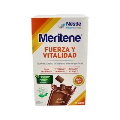 Batido chocolate 15 sobres, Meritene