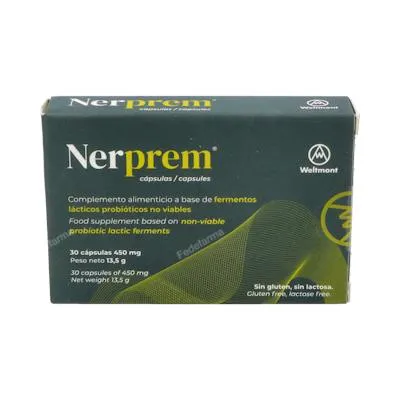 Nerprem 30 cápsulas, Welmont