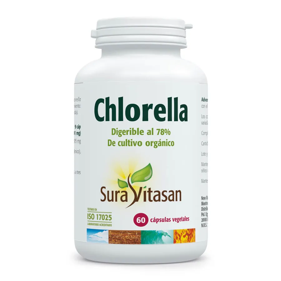 Chlorella 60 cápsulas, Sura Vitasan