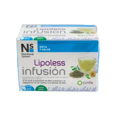 Lipoless infusión 20 sobres, Ns