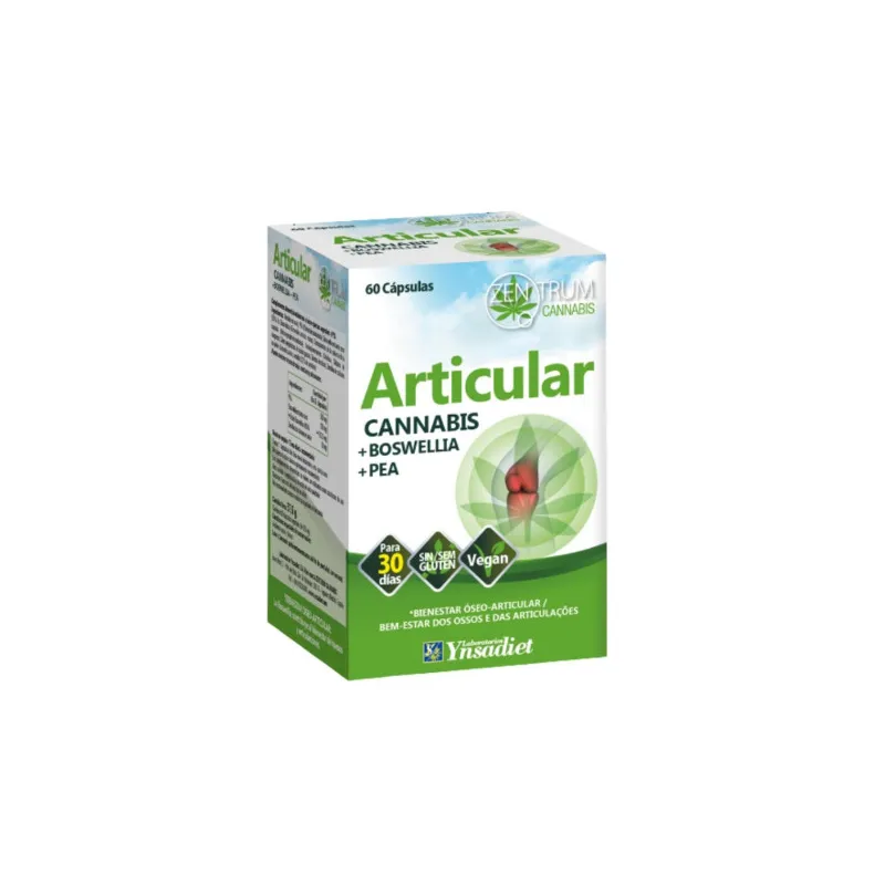 Articular cannabis zentrum 60 cápsulas, Ynsadiet