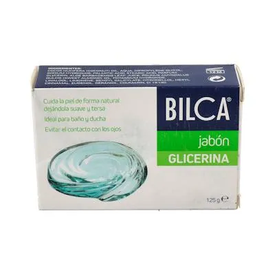 Jabón de glicerina pastilla 125 g, Bilca
