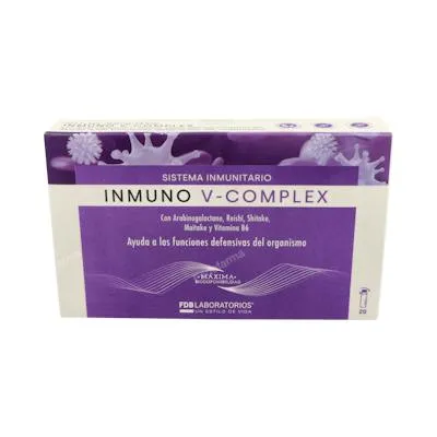 Inmuno-v complex inmunovit plus 20 fiale, Fdb