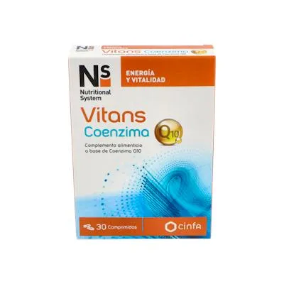 Vitans coenzima Q10 30 comprimidos, Ns