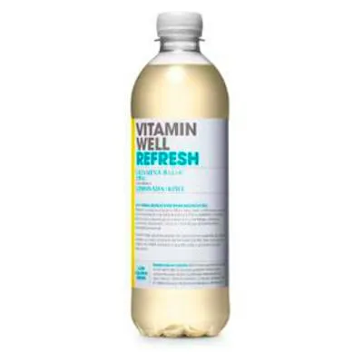 Bebida vitaminada refresh limón-kiwi 500 ml, Vitamin Well