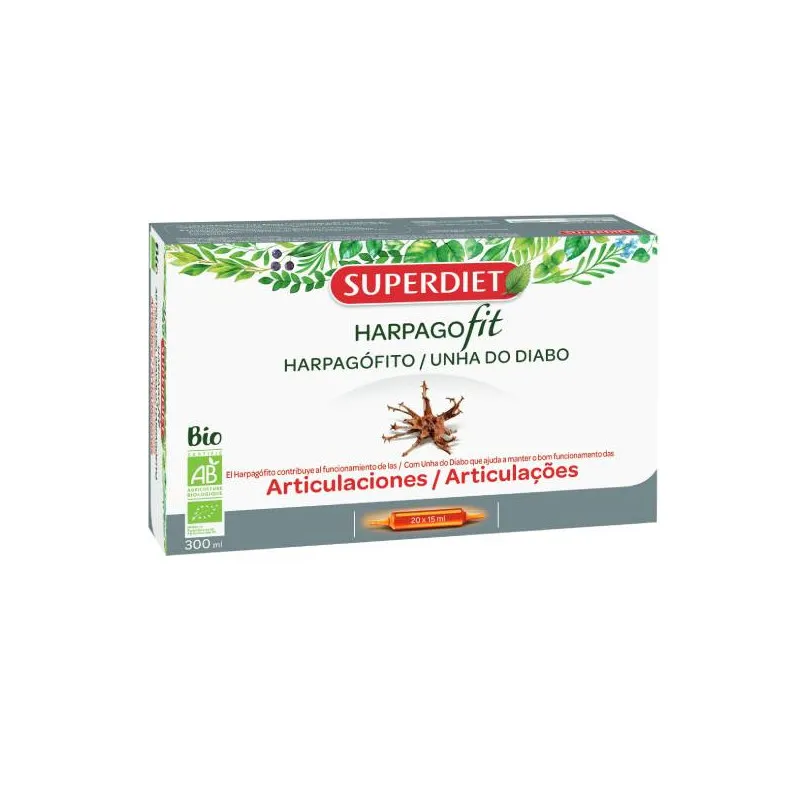 Harpagofit BIO 20 ampollas, Superdiet