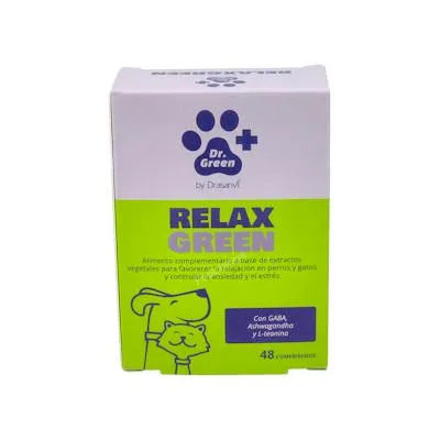 Dr. Green Veterinaria relaxgreen perros y gatos 48 compresse, Dr. Green Vet