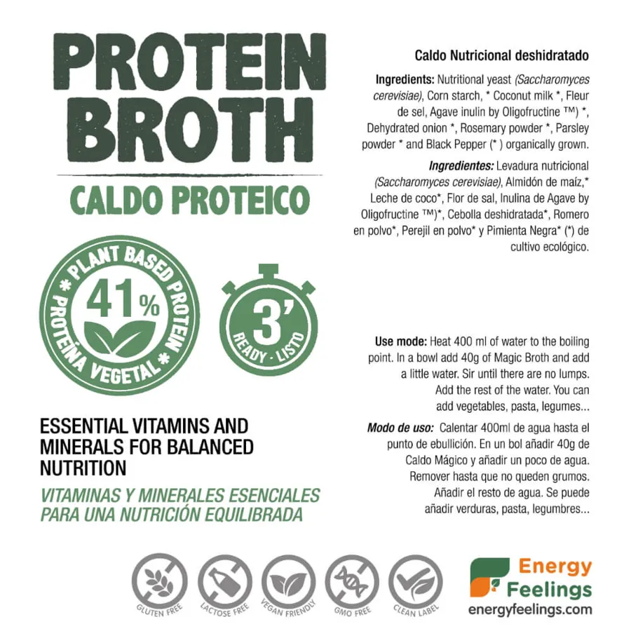 Caldo Proteico Magic 500 g, Energy Feelings · imagen 4