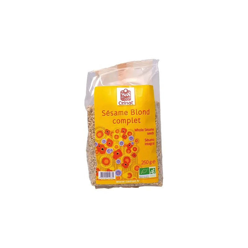Sésamo integral BIO 250 g, Celnat