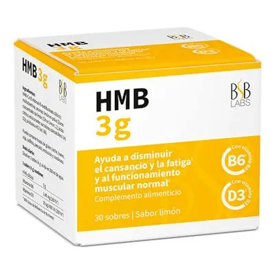 Hmb sabor limón 30 sobres, Bsb Labs