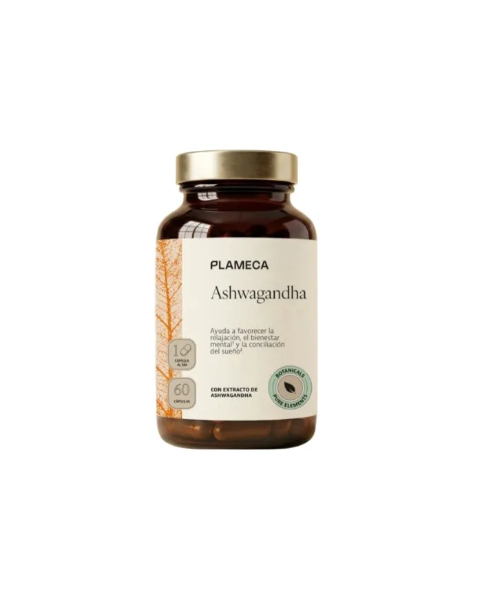 Ashwagandha 60 capsules, Plameca
