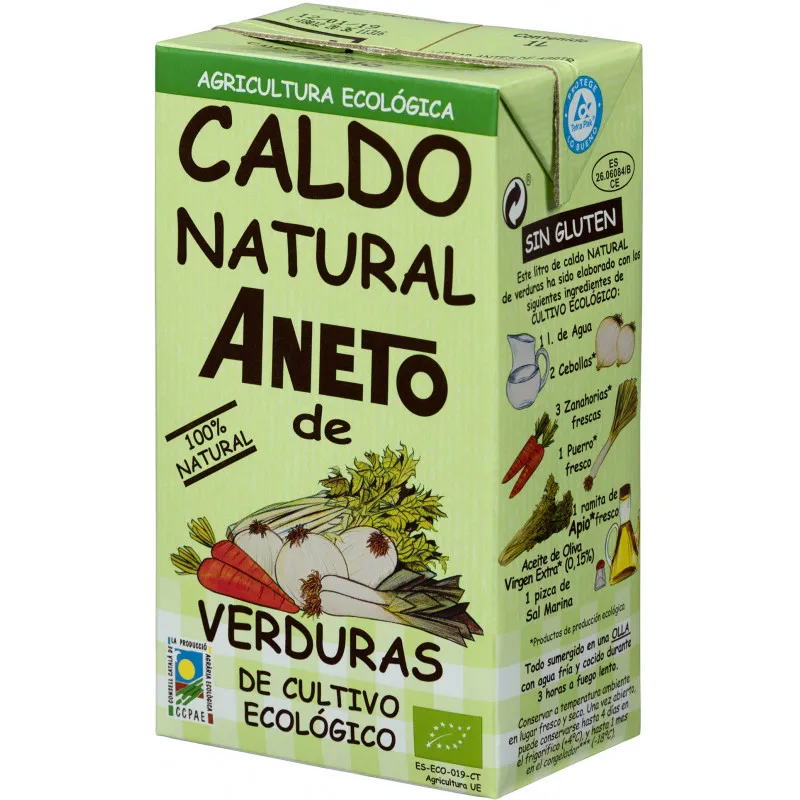 Gemüsebrühe BIO 1 l, Aneto
