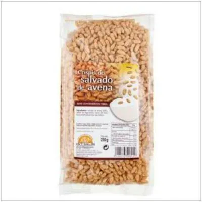 Crispis de salvado de avena 250 g, Int Salim