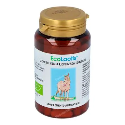 Leche de yegua liofilizada BIO 90 cápsulas, Ecolactis