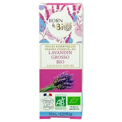 Lavandin grosso aceite esencial orgánico BIO 10 ml, Born To Bio