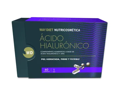 Ácido hialurónico Nutricosmetica 60 cápsulas, Waydiet