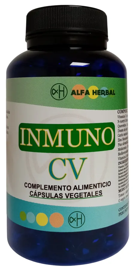 Inmuno cv 90 cápsulas, Alfa Herbal