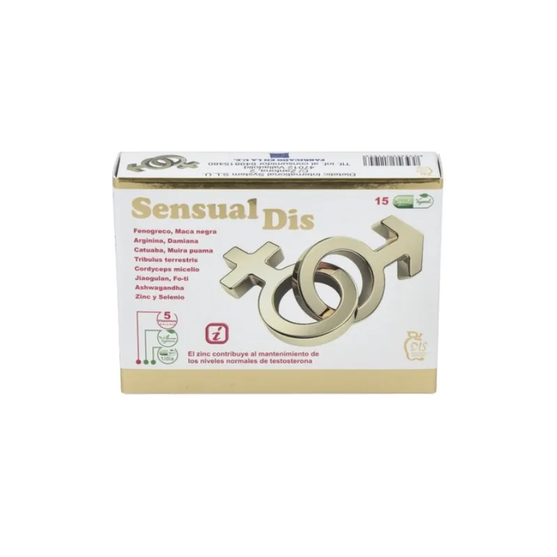 SensualDis 15 cápsulas, Dis