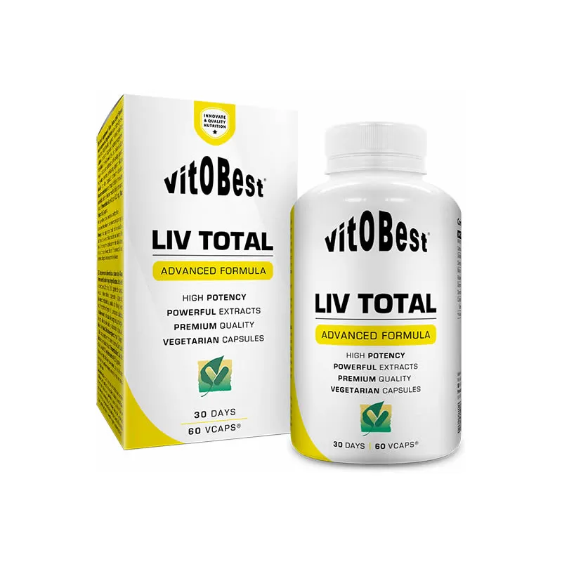 Liv total fórmula vitobest 60 cápsulas, Vit.o.best