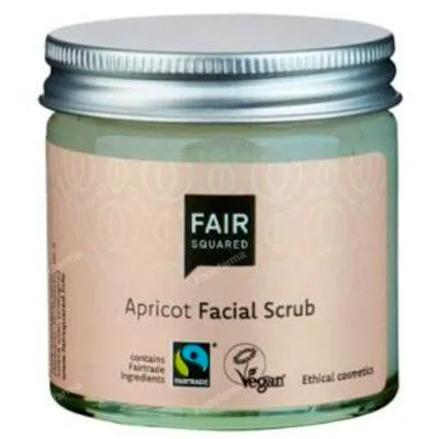 Exfoliante facial de albaricoque 50 ml, Fair Squared