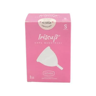 Iriscup copa menstrual talla S transparente. IR40S, Irisana