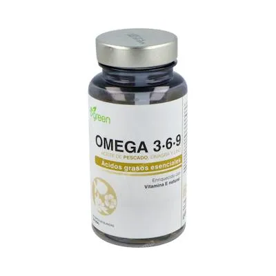 B. green (lab. Lebudit) omega 3-6-9 + vitamina e 48 cápsulas, B.green (lab. Lebudit)