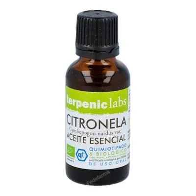 Aceite esencial de citronela BIO 30 ml, Terpenic