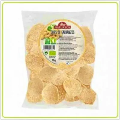 Chips de garbanzos BIO 70 g, Natursoy