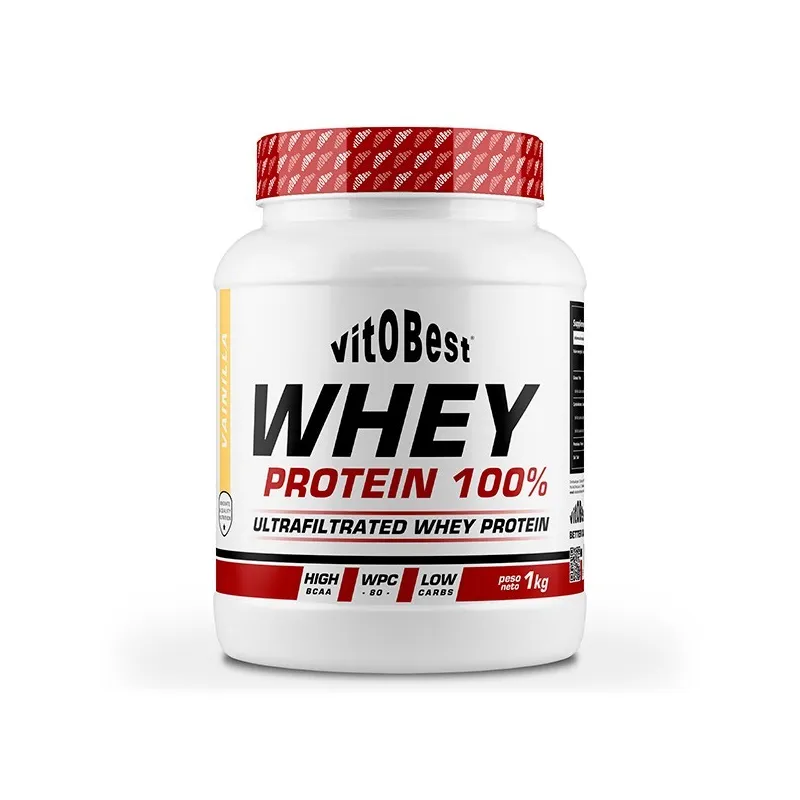 Whey protein 100% vainilla vitobest 1 kg, Vit.o.best