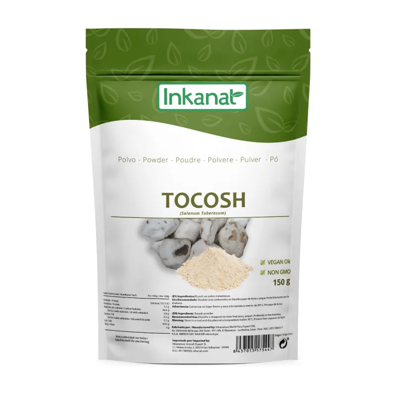 Tocosh polvo 150 g, Inkanat