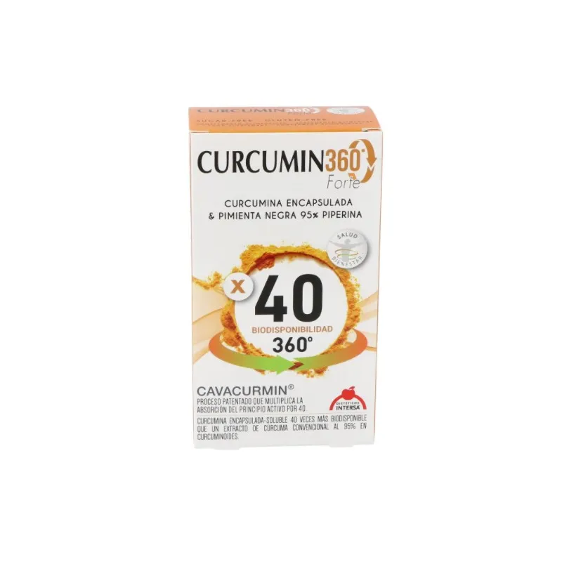 Curcumin 360 forte 60 gélules, Intersa