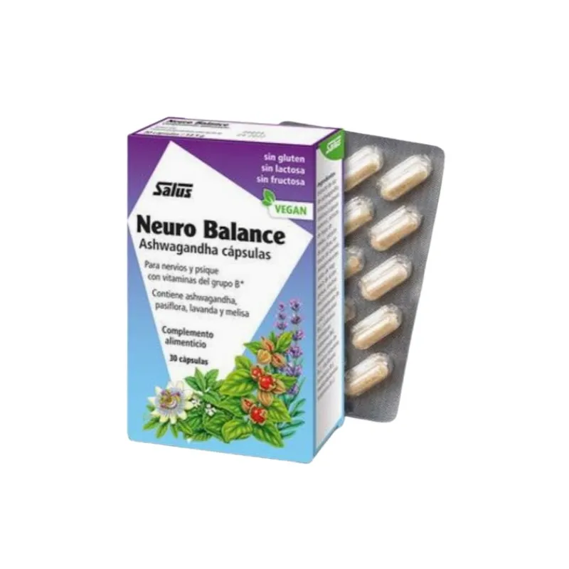 Neuro balance ashwagandha 30 cápsule, Salus