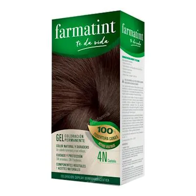 Gel 4N castaño 135 ml, Farmatint