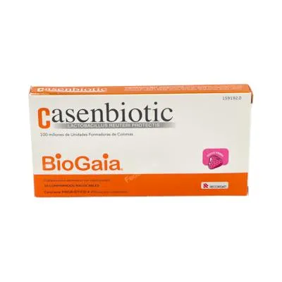 Casenbiotic fresa 10 comprimidos masticables, Casen