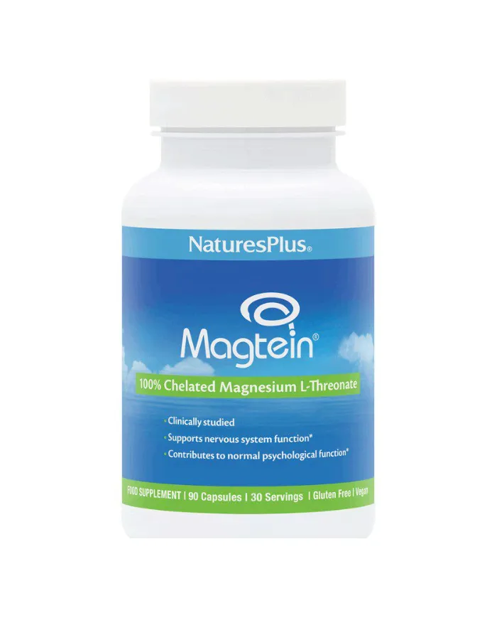 Magtein magnésio L-treonato 90 cápsulas, Natures Plus