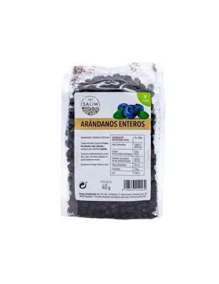 Arándano Entero Negro 40 g, Intsalim