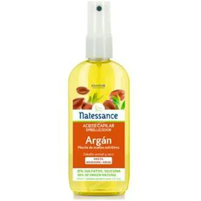 Aceite capilar argan embellecedor 160 ml, Natessance