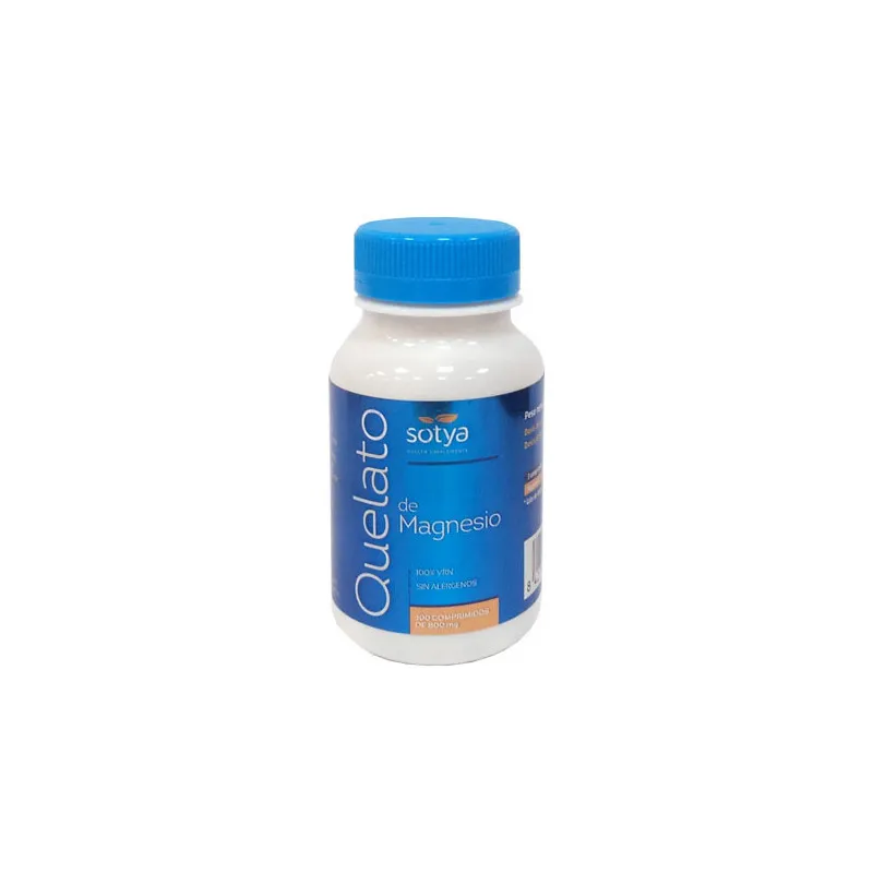 Magnesio quelato 900 mg 100 comprimidos, Sotya