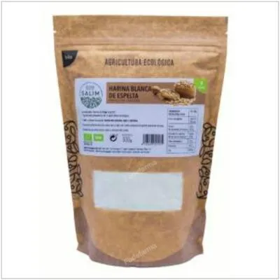 Harina de espelta blanca BIO 500 g, Eco Salim
