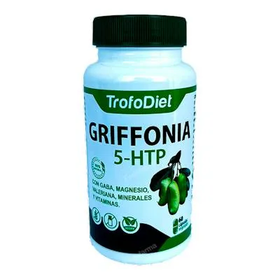 Griffonia 5 htp gaba mg valeriana vit+min 60 cápsulas, Trofodiet