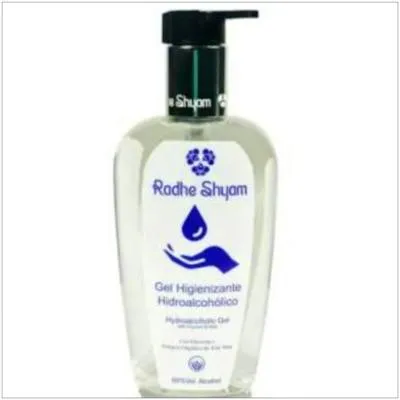 Gel hidroalcoholico higienizante aloe 250 ml, Radhe Shyam