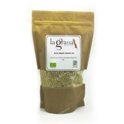 Arroz redondo integral BIO 1 kg, La Grana