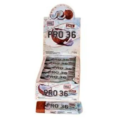 Pro 36 barrita proteica 36% coco 24 x 35 g, Best Protein